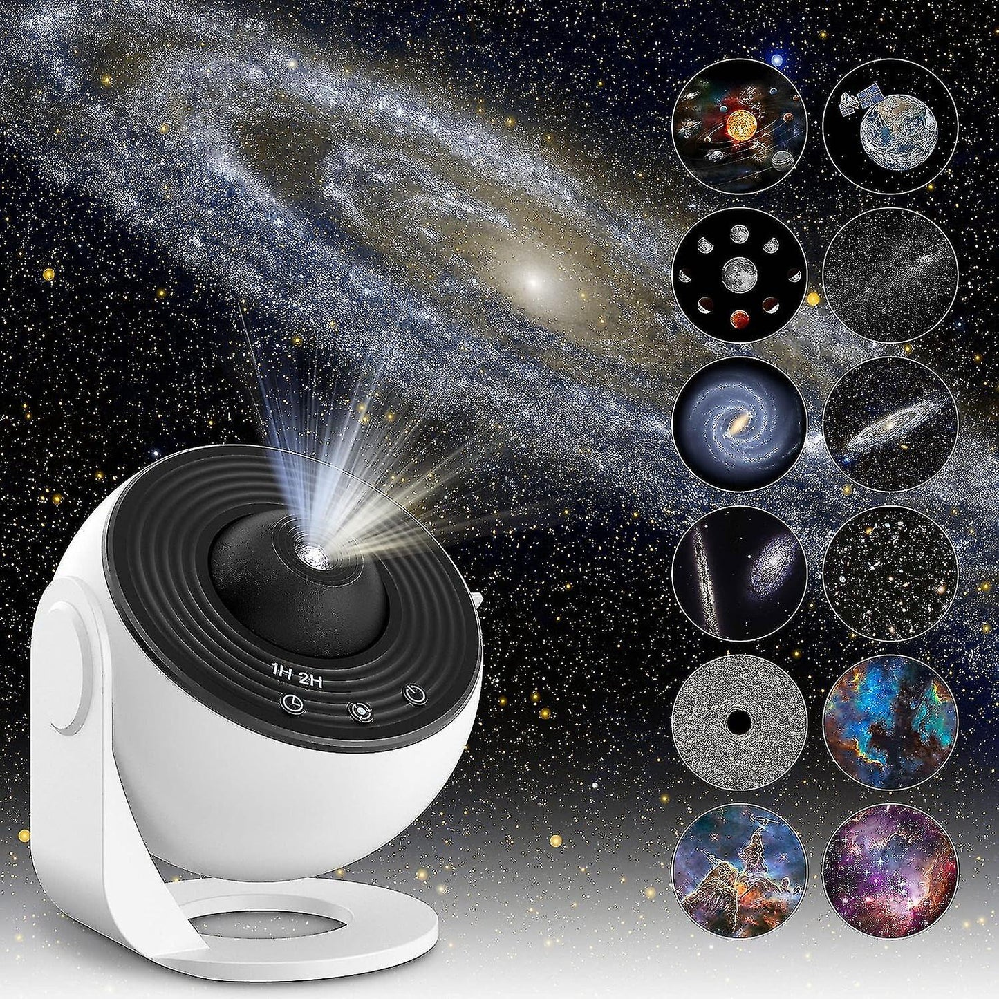 12 - in - 1 Galaxy Projector - Linemory