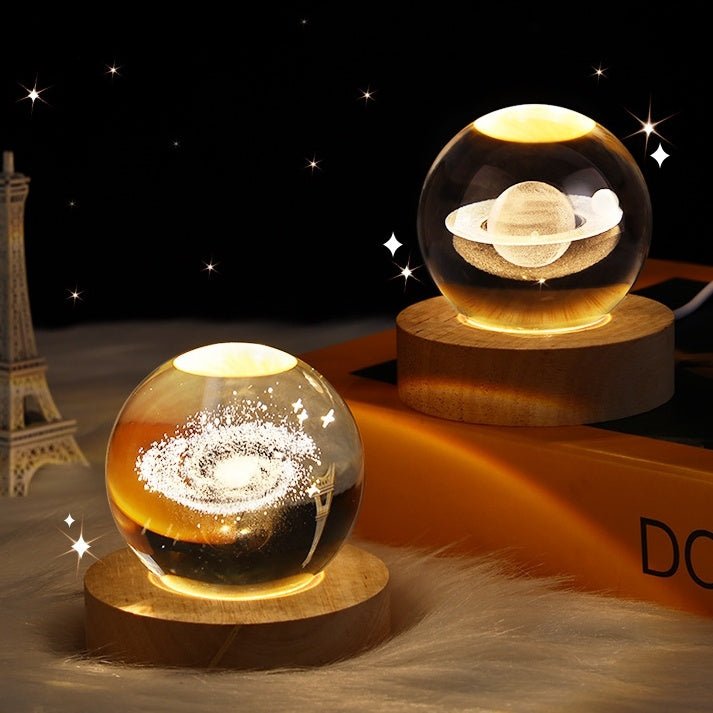 3D Crystal Ball Lamp - Linemory