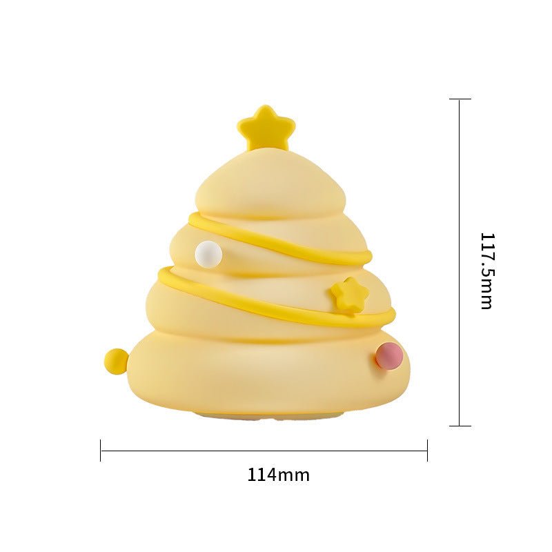 Christmas Tree Silicone Night Light - Linemory