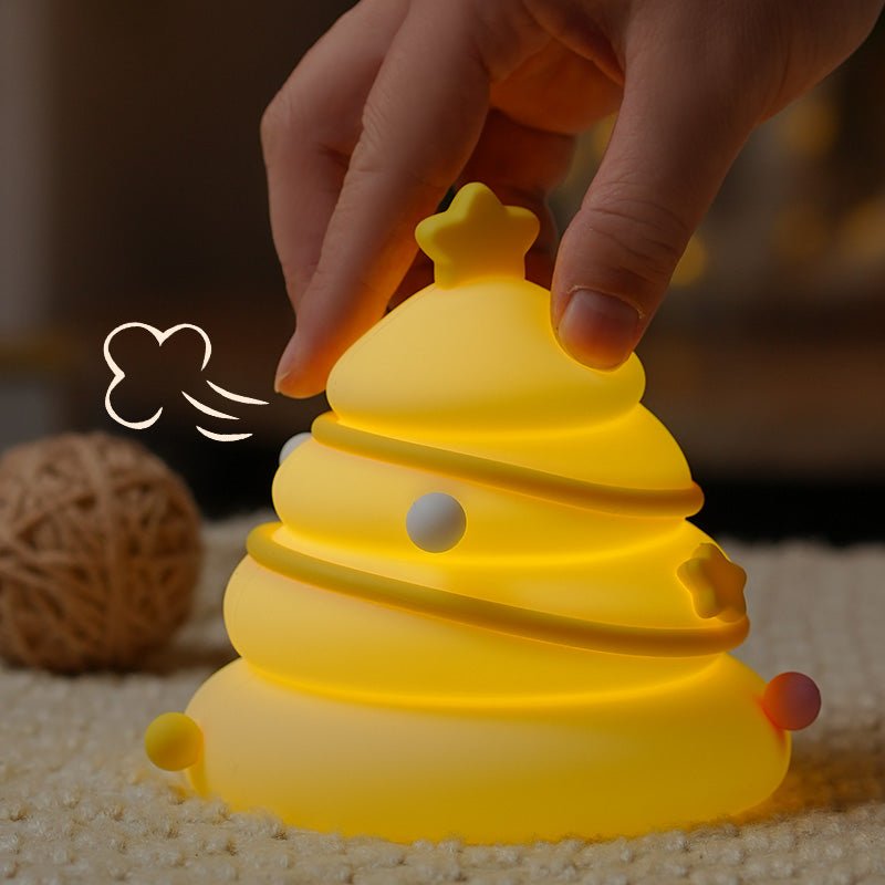 Christmas Tree Silicone Night Light - Linemory