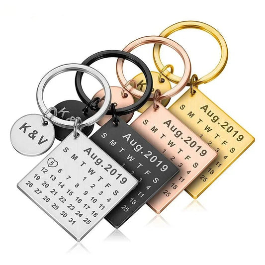 Custom Calendar Keychain - Linemory