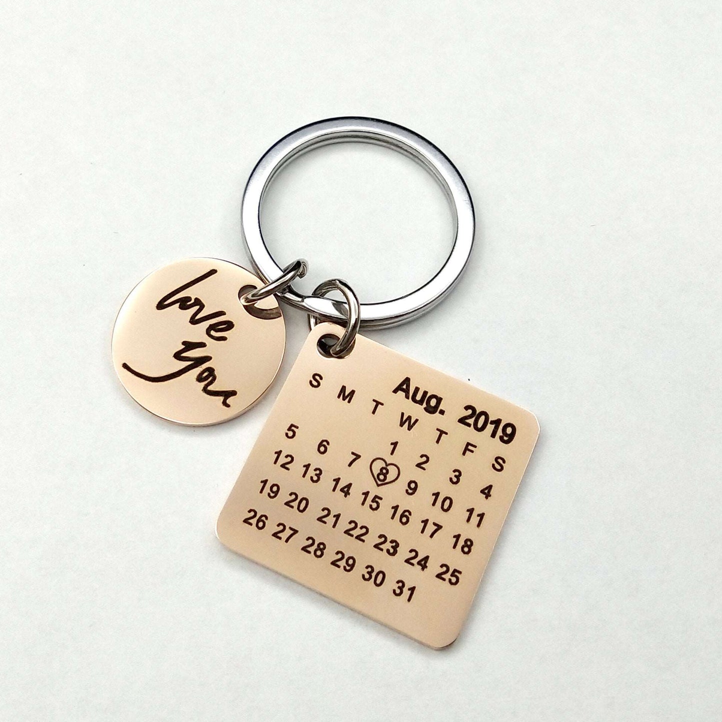 Custom Calendar Keychain - Linemory