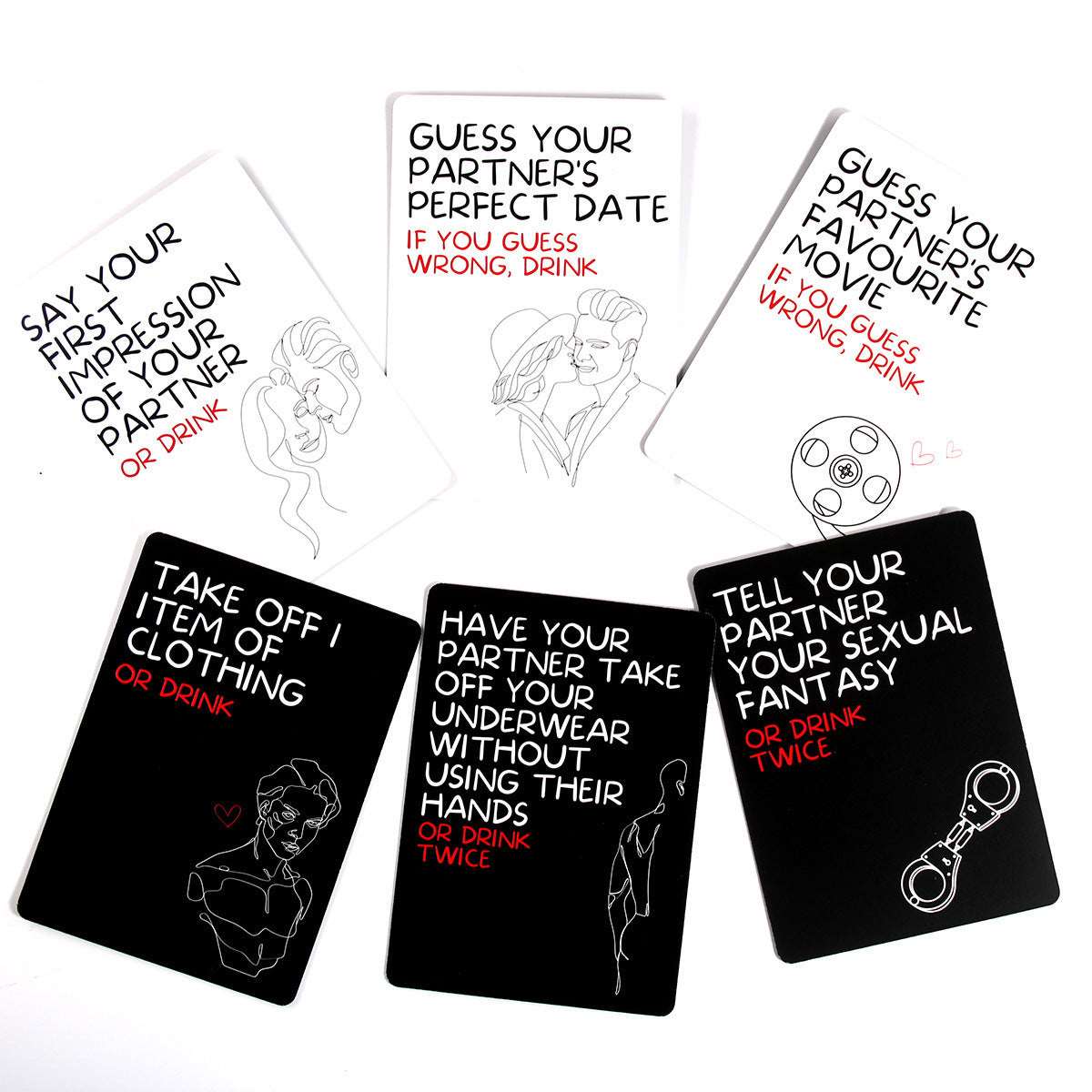 Event Party Game Cards - Linemory