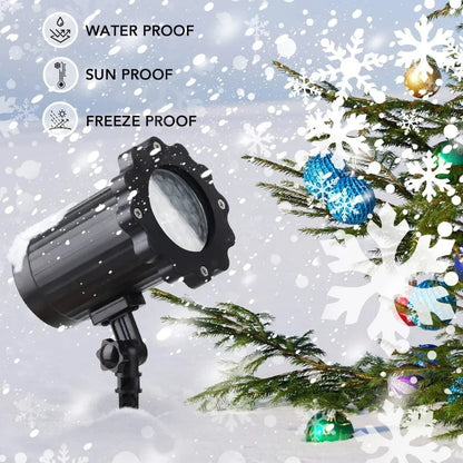 Magical Snowfall LED Projector Light - Linemory