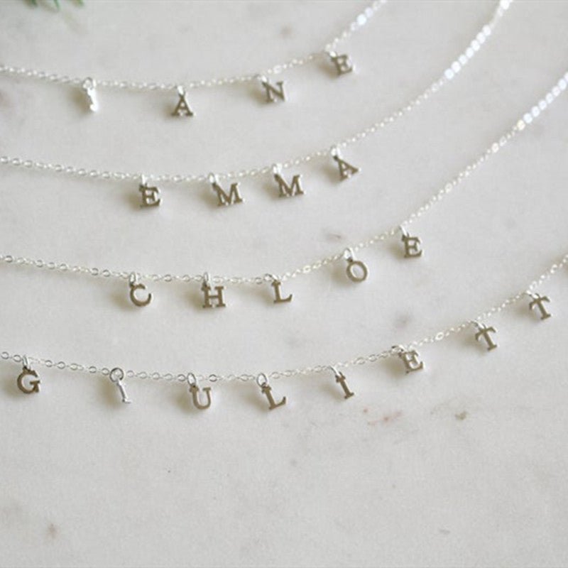 Personalized Name Pendant Necklace - Linemory