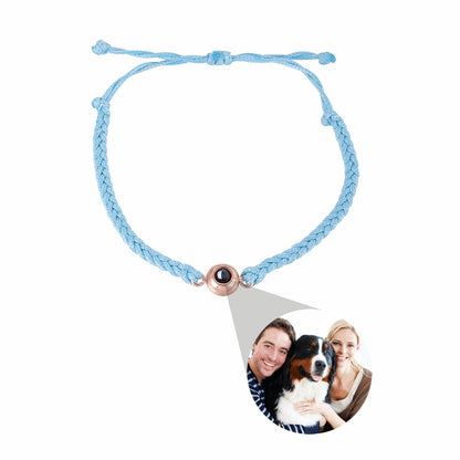 Photo Projection Charm Bracelet - Linemory