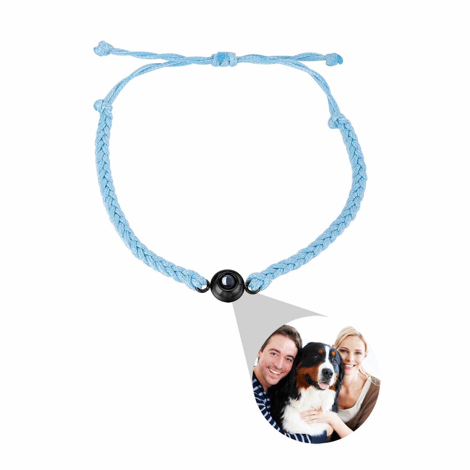 Photo Projection Charm Bracelet - Linemory