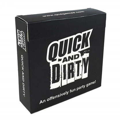 Quick and Dirty – Fun Party Card Game - Linemory