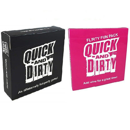 Quick and Dirty – Fun Party Card Game - Linemory