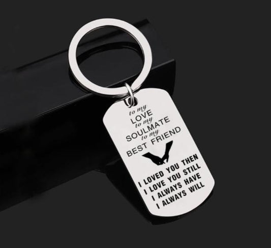 Soulmate Keychain - Linemory